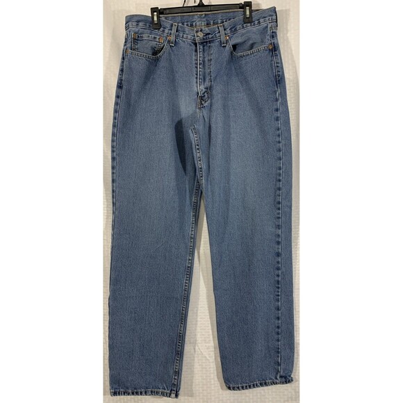 Levi’s 550 Relaxed Fit Straight Leg Jeans Mens 36x34 Excellent - Picture 1 of 10